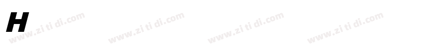 HelveticaObl He字体转换